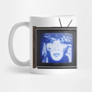 Pokerface Retro TV Sunglasses Mug